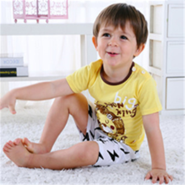 Cartoon Clothing Baby Boy Summer Clothes T-shirt Baby Girl Casual Clothing Sets