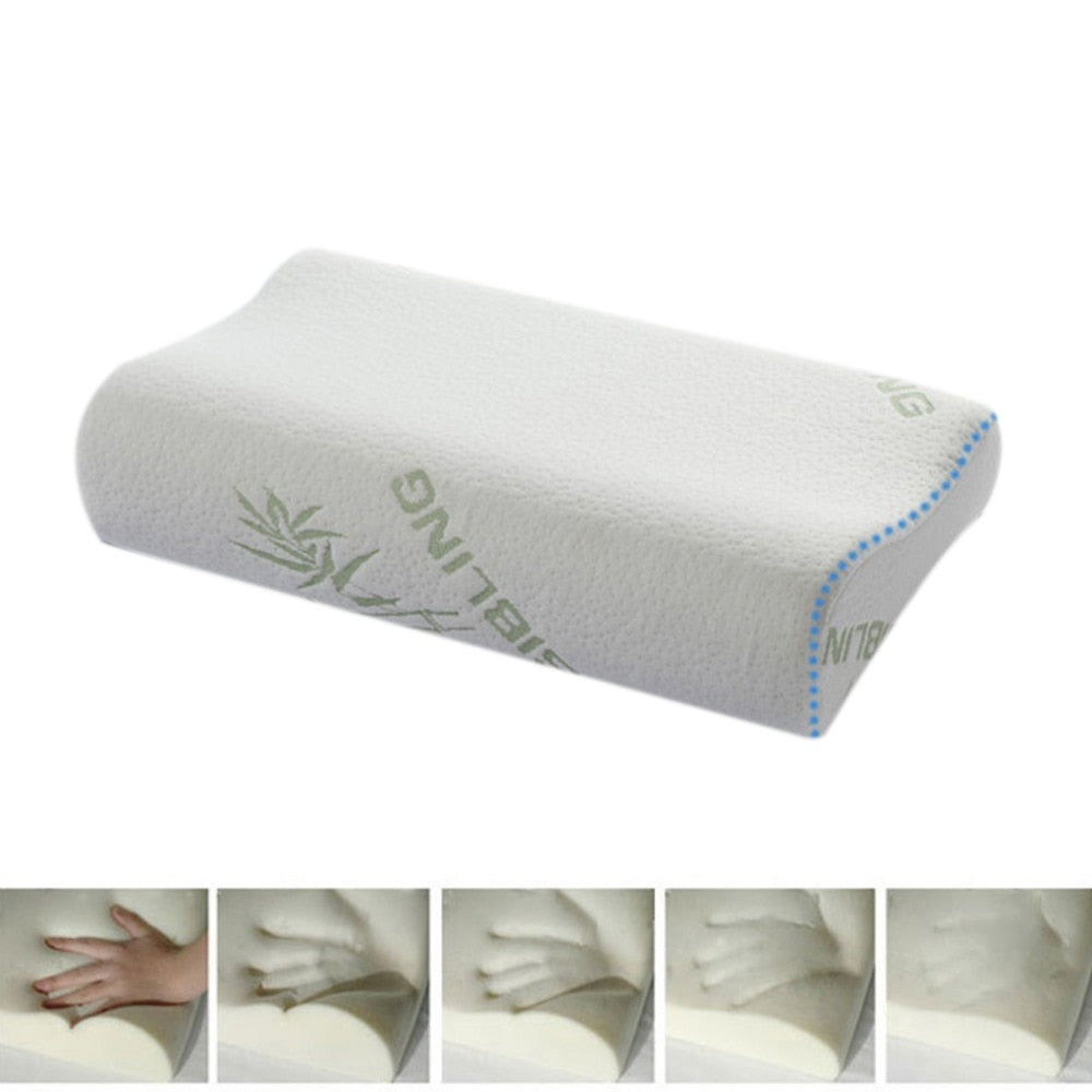 Bamboo Fiber Slow Rebound Memory Pillow - Minihomy