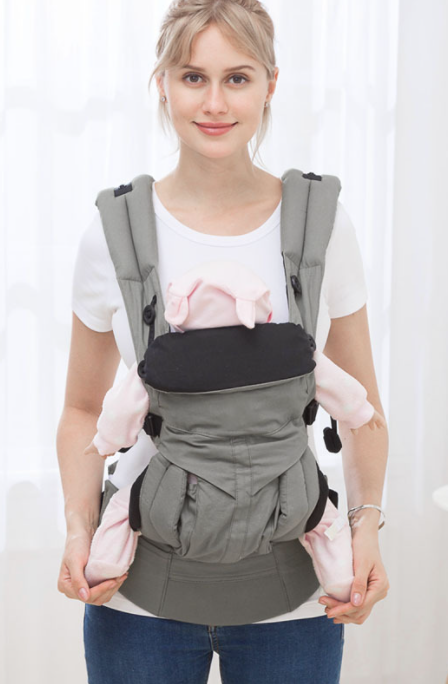 Multifunction Breathable Infant Carrier Backpack Wrap Suspenders