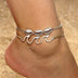 Beach wave spray alloy shell anklet - Minihomy