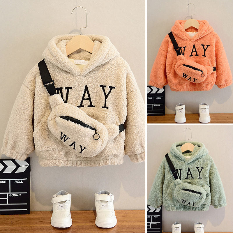 Toddler Kids Baby Girls Boys Cute Hoodies Sweater Winter Warm Top Long Sleeve