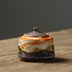 Mu Tao Japanese Shino Yaki Tea Caddy - Minihomy