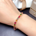 Natural Candy Color Tourmaline Bracelet Female Crystals