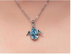 Little Angel - Korean Crystal Necklace Short Pendant