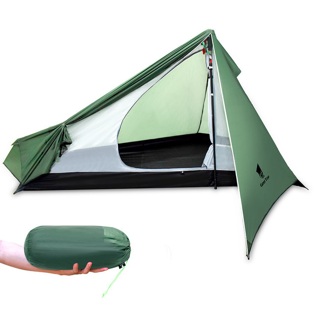 High-end Light Portable Climbing Pyramid Poleless Tent - Minihomy