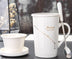 Creative cup ceramic with lid spoon tea cup filter - Minihomy