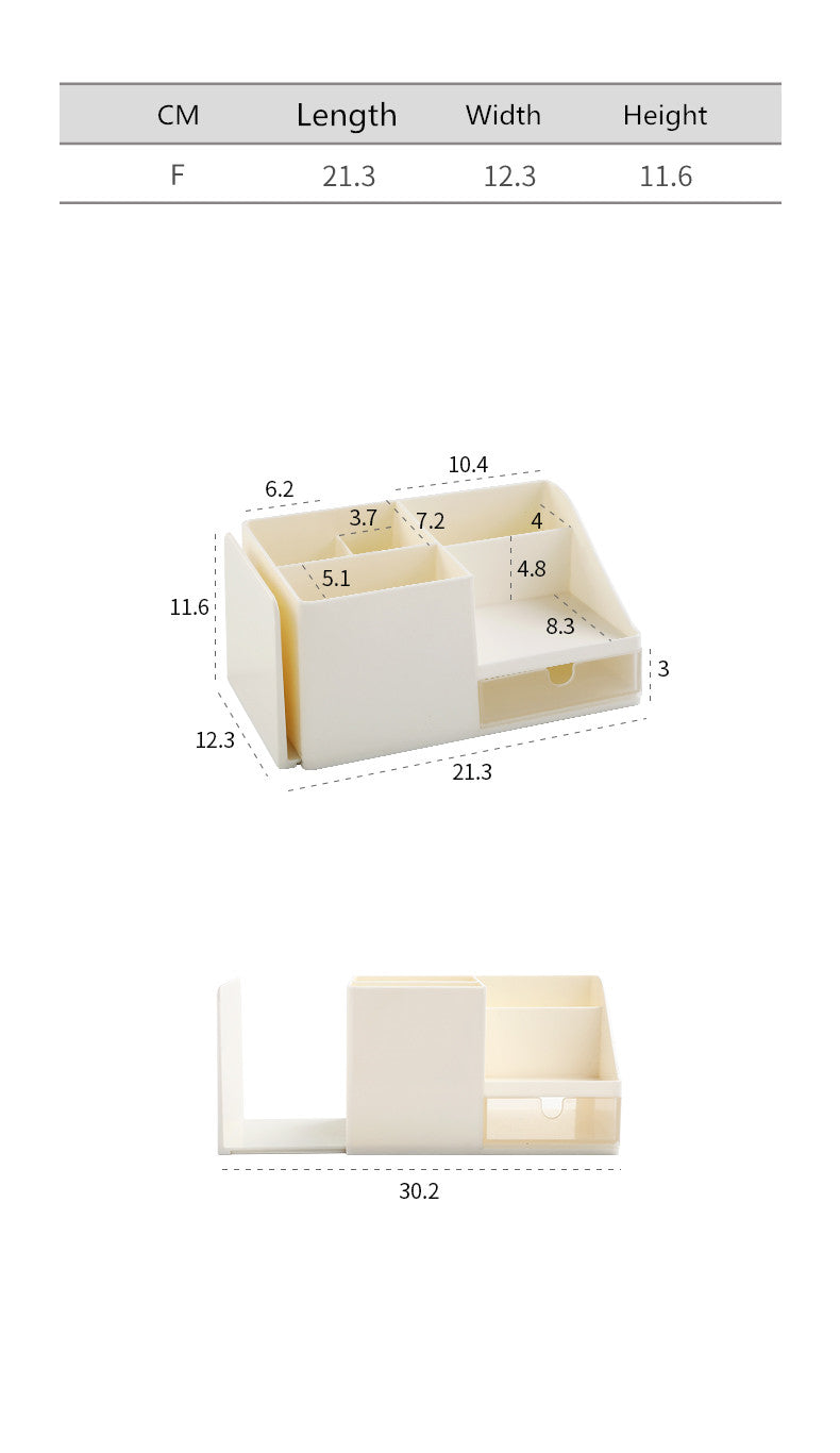 Desktop desk storage box organizer folder - Minihomy