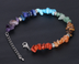 7 chakra Gravel bracelet - Minihomy