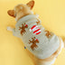 Pet christmas sweater Coat Sweater Gray Cotton Knit - Minihomy