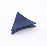 Medium wild color matte triangle hair clips