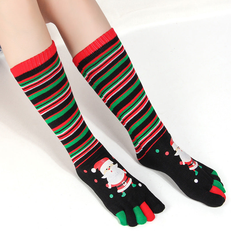 Christmas Five Finger Socks - Minihomy