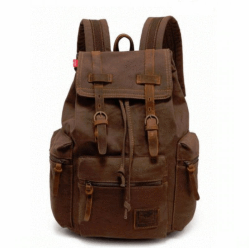 Canvas cotton backpack - Minihomy