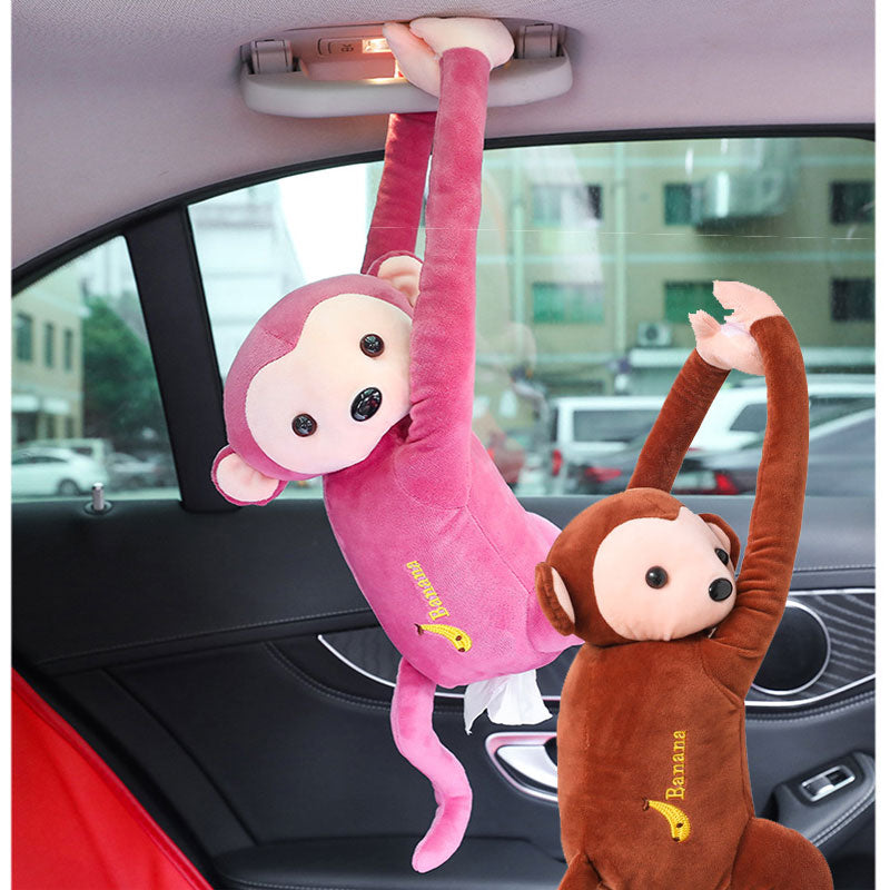 Pipi monkey hanging tissue box - Minihomy