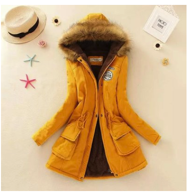 Thick Winter Jacket Women Large Size Long Section Hooded parka outerwear warm coat