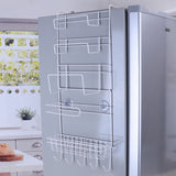 A kitchen multi function refrigerator pylon preservative paper towel refrigerator side wall collector - Minihomy