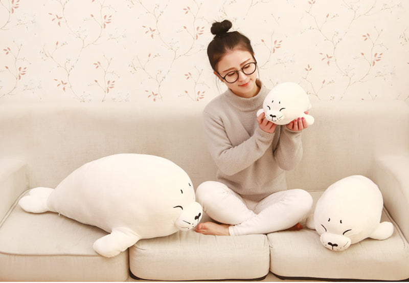 Seal pillow plush toy