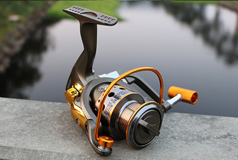 10-axis metal head reel fishing reel metal handle fishing tackle - Minihomy