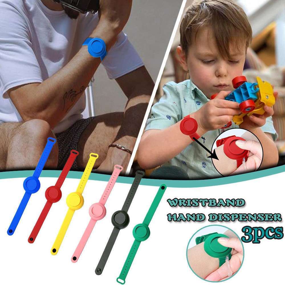 Portable Silicone Disinfectant Bracelet - Minihomy