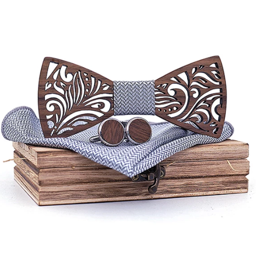 Wooden bow tie - Minihomy