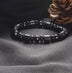 Health care Black healf moon magnetic  Stone Bracelets - Minihomy