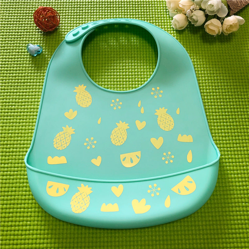 Baby Silicone Bib Three-dimensional Rice Bowl - Minihomy