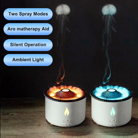 Creative Ultrasonic Volcano Essential Oil Humidifier - Minihomy