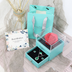 Eternal flower gift box Earring Necklace Pendant box couple ring box - Minihomy