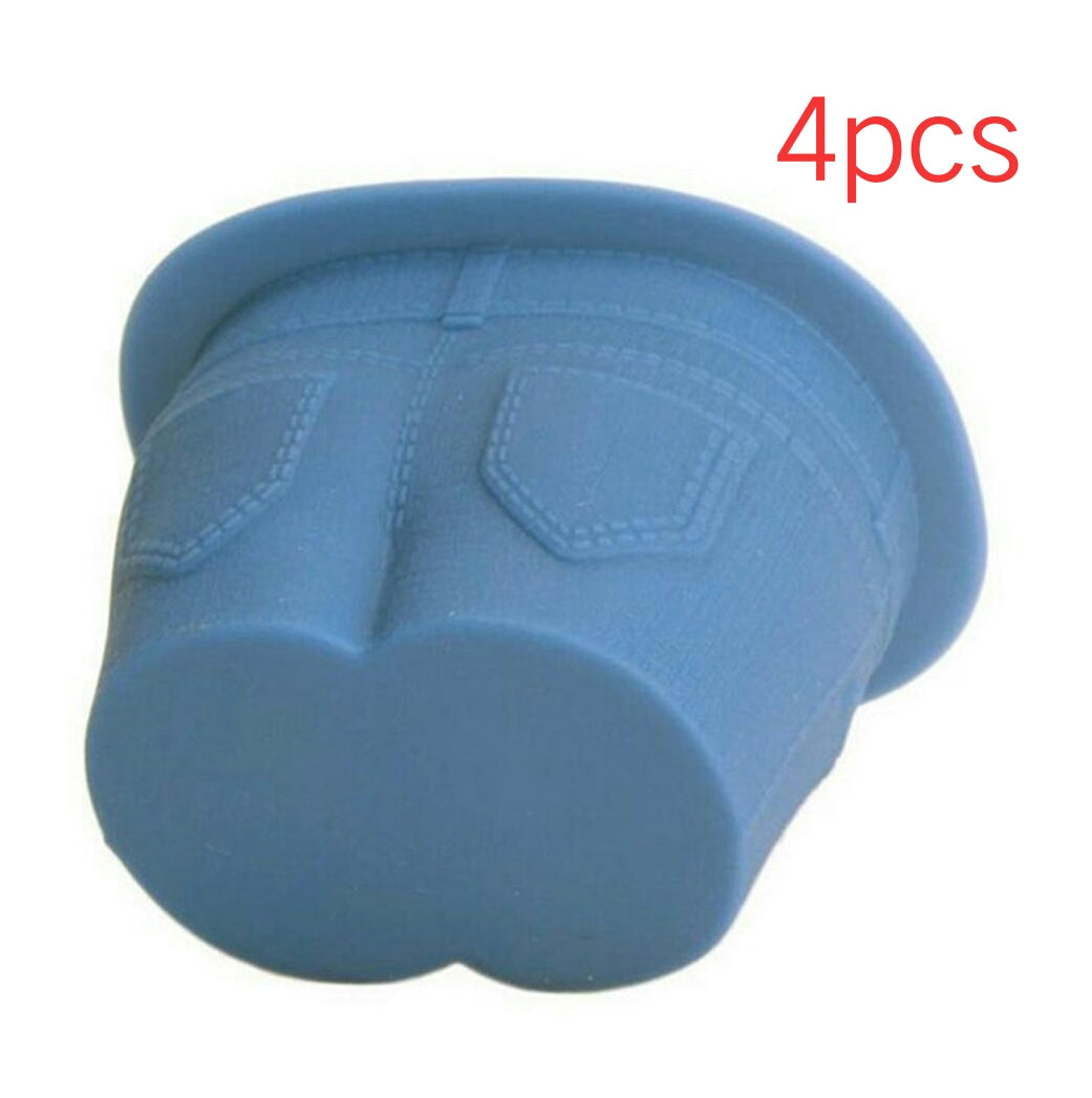 Creative Jeans Silicone Cake Mold Food Grade Muffin Tops Molds Cupcake Pudding Chocolate Ice DIY Baking Cups Moulds Tools HK114