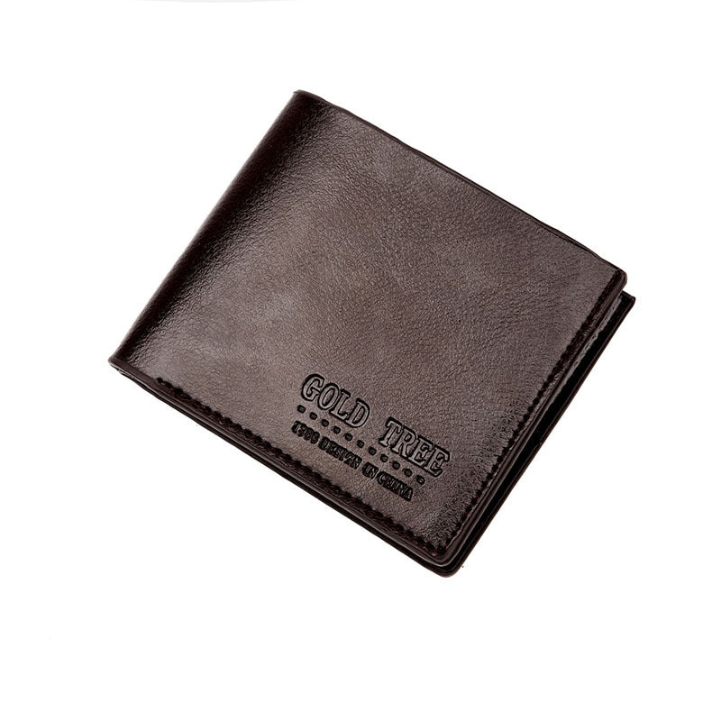 Men's Short Wallet Card Holder Change Cash Organizer Card Holder