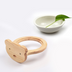 Pet Supplies Ceramic Bowl Solid Wood Stand - Minihomy