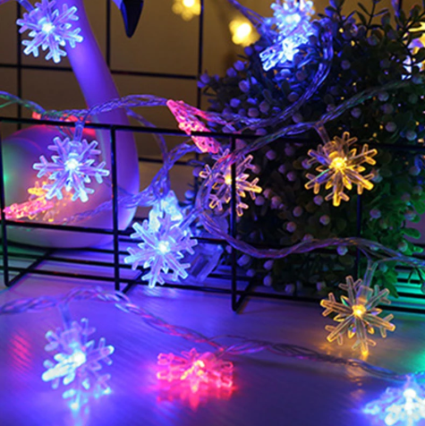 LED small lights flashing lights with stars small decoration - Minihomy