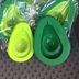 Silicorn Avocado Savers set of 2 ,reusable food huggers