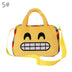 Children look round look Plush Doll portable bag shoulder bag for children in kindergarten - Minihomy