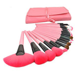 Manufacturer 24 Makeup Brushes 24 Wood Color Makeup Brushes 24 Horse Hair Sets Send Brush Pack Makeup Tools