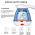 0.75L Kettle Electric Silicone Foldable 680W Portable Travel Camping Water Boiler Adjustable Home Voltage Electric Appliances - Minihomy