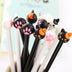 Creative cute cartoon black white cat ink pen - Minihomy