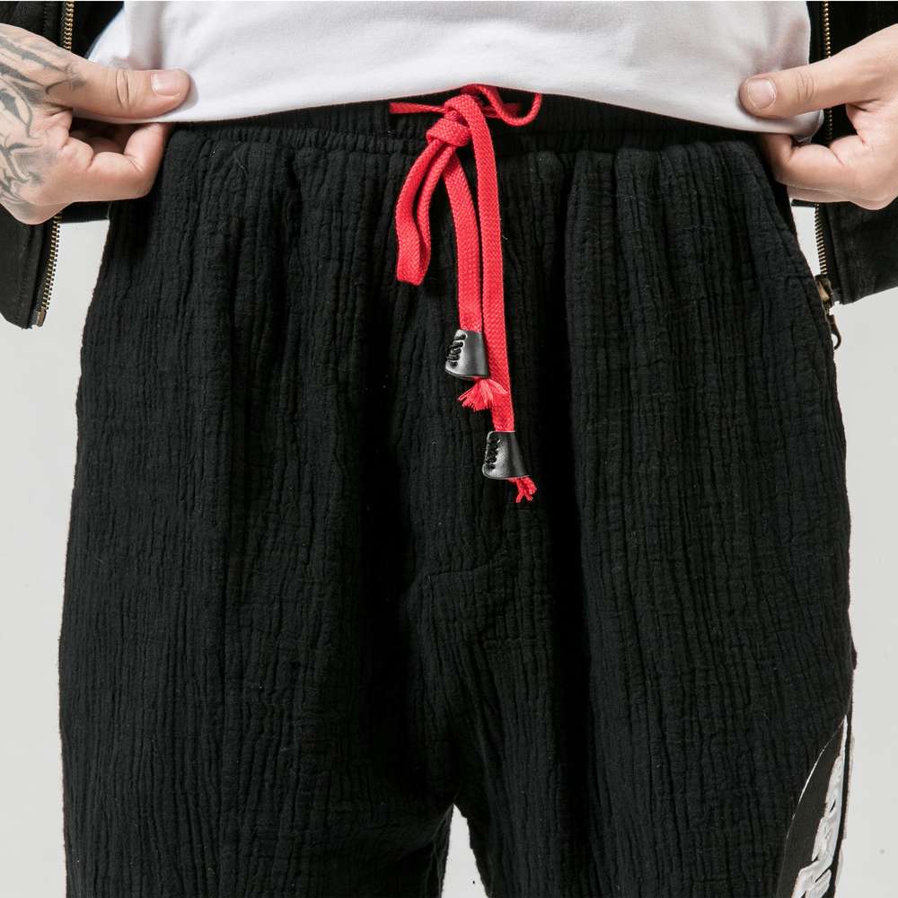 Men Casual Sweatpants Chinese Style Harem GUHSI PANTS - Minihomy