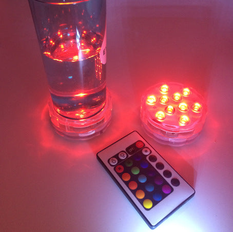 Waterproof candle decorative electronic lamp