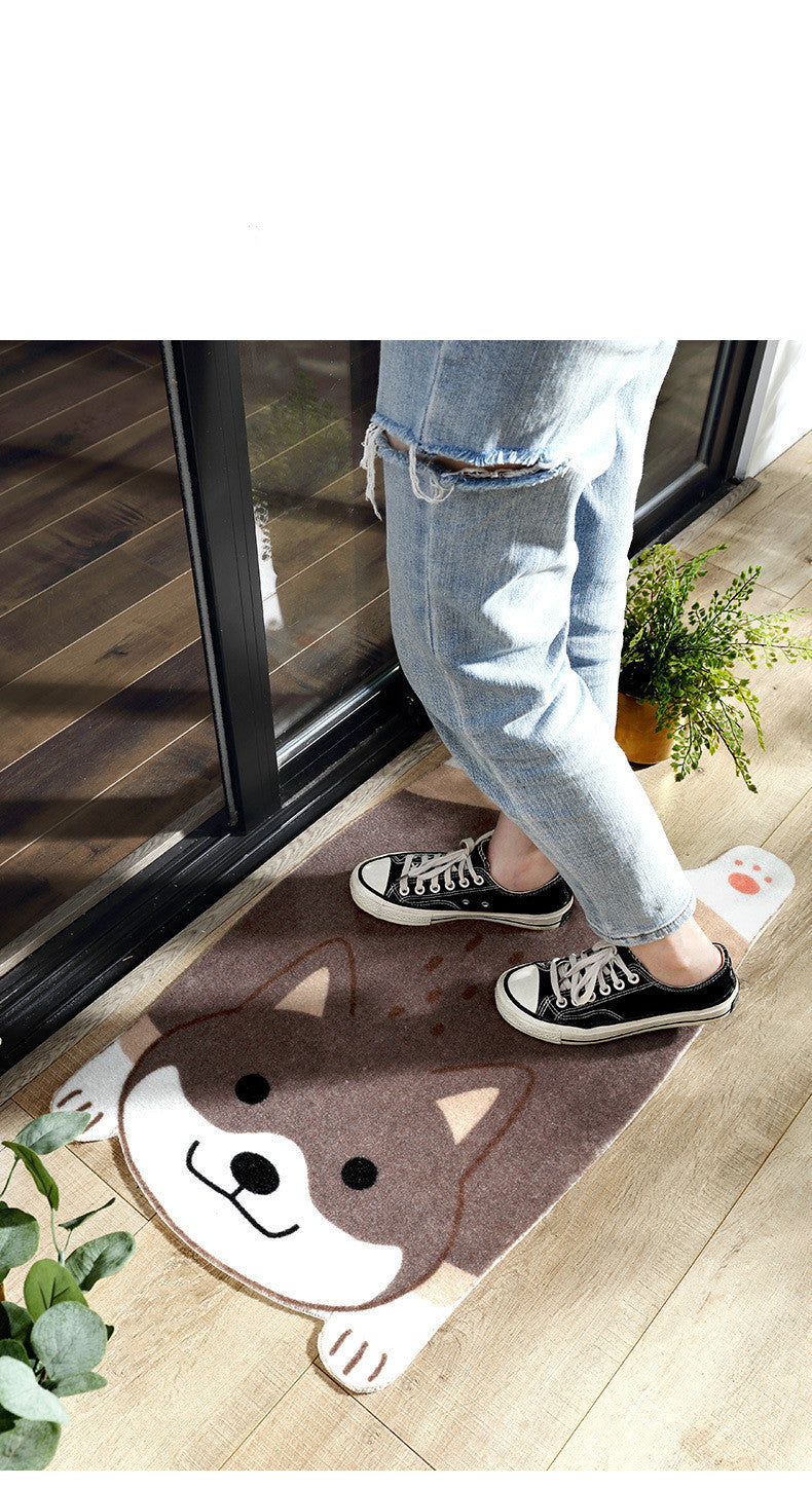 Anti-slip mats for household entrances