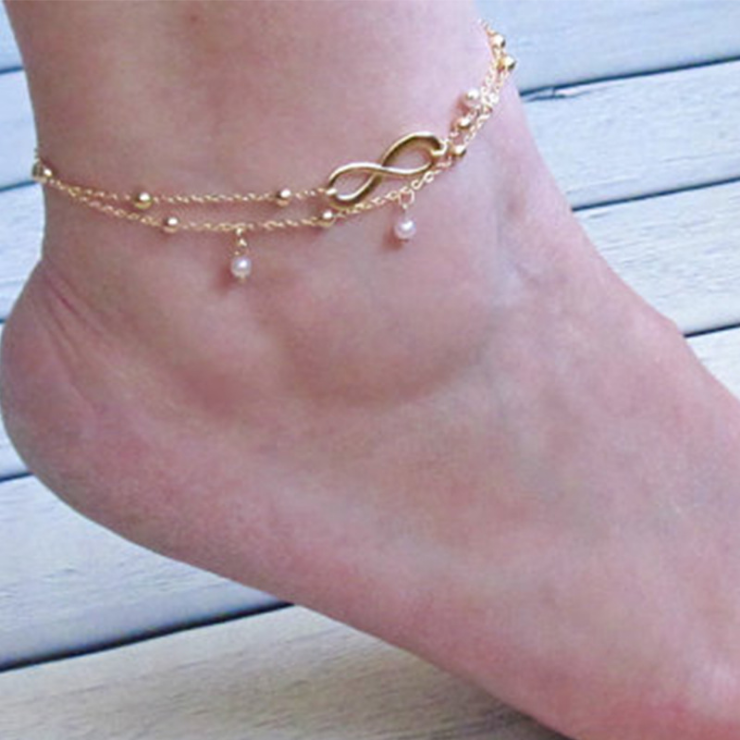 Beaded anklet - Minihomy