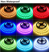 LED Light Strips Highlight 60 Light Beads Epoxy Waterproof Soft Strips - Minihomy