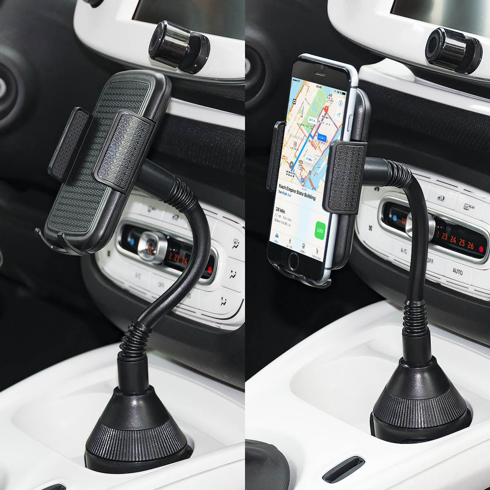 Car cup holder, mobile phone holder model 090-080B - Minihomy