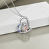 Nana Necklace Sterling Silver Cubic Zirconia for Grandma