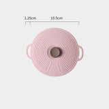 Food-grade Silicone Fresh-keeping Cover Sealed High-temperature Household Round - Minihomy