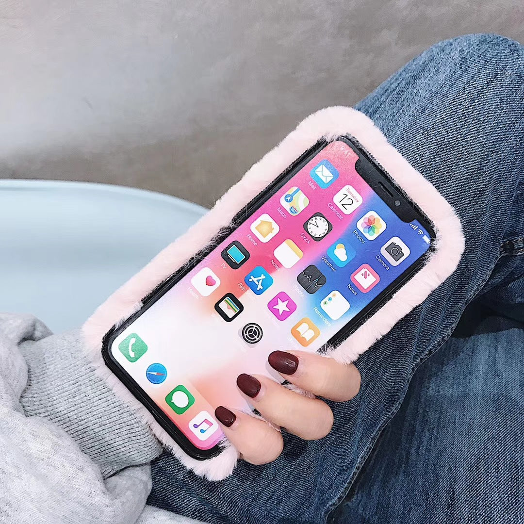 Luxury plush phone case - Minihomy