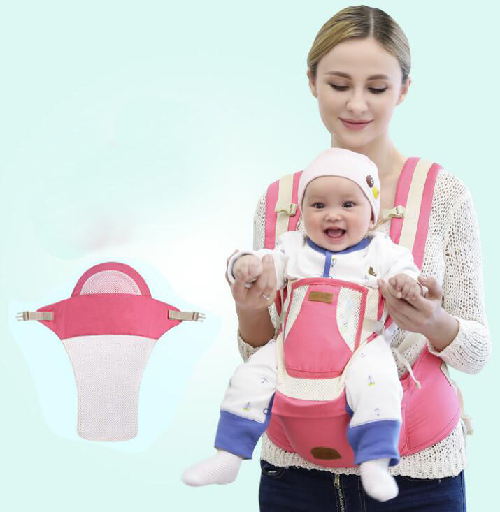 Four Seasons Breathable Multifunctional Baby Waist Stool Three-in-One Can Slanting Sling - Minihomy