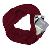 Multi-function Storage Zipper Scarf Multi-color Optional - Minihomy