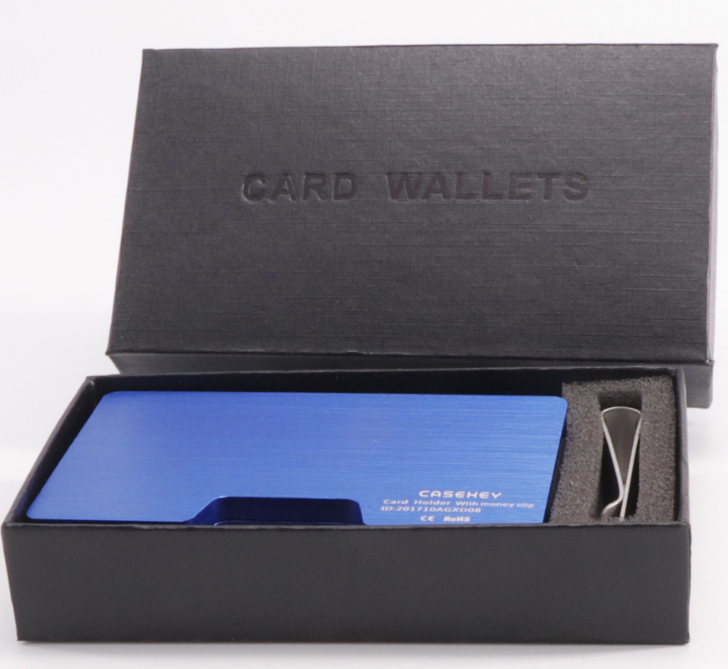 Credit Card Holder Aluminum Delicate Metal Wallet