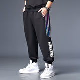 Plus Size Black Cargo Pants For Men Overalls Mens Streetwear Hip Hop Sweatpants Joggers - Minihomy