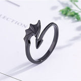 Angel Demon Wing Couple Ring